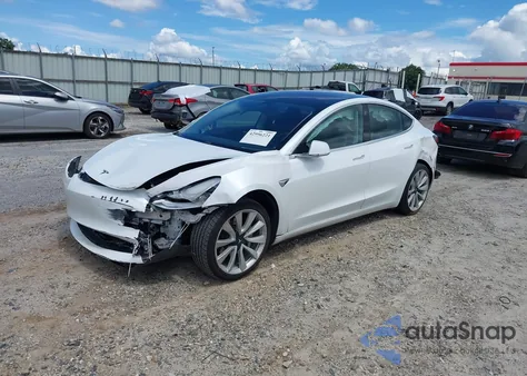 2017 Tesla Model 3 Long Range/Standard from USA, damaged, VIN 5YJ3E1EA8HF003747